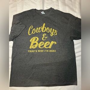 Cowboys & Beer T-shirt